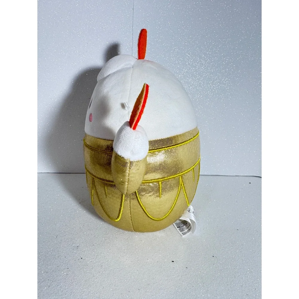 Squishmallows Disney Beauty and the Beast Lumiere 10 Inch Gold Plush Kellytoy